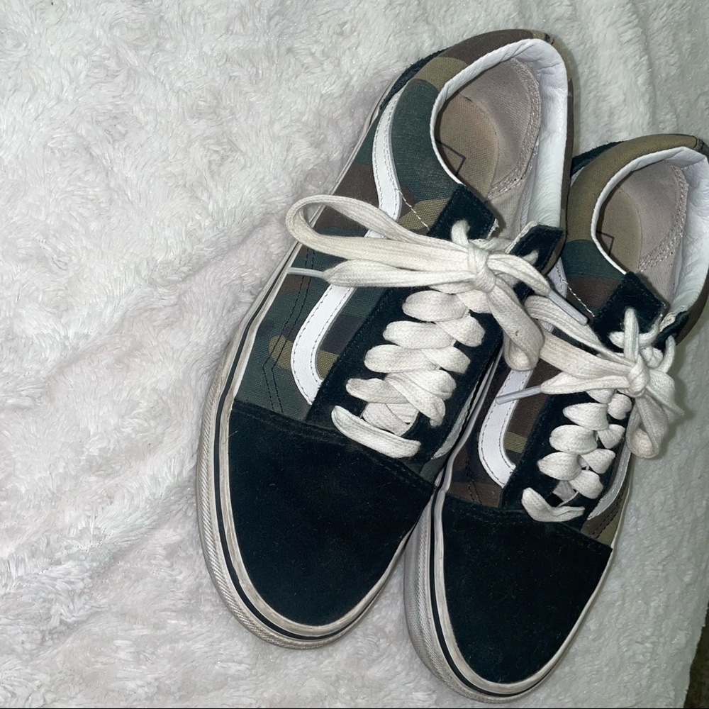 Camo vans